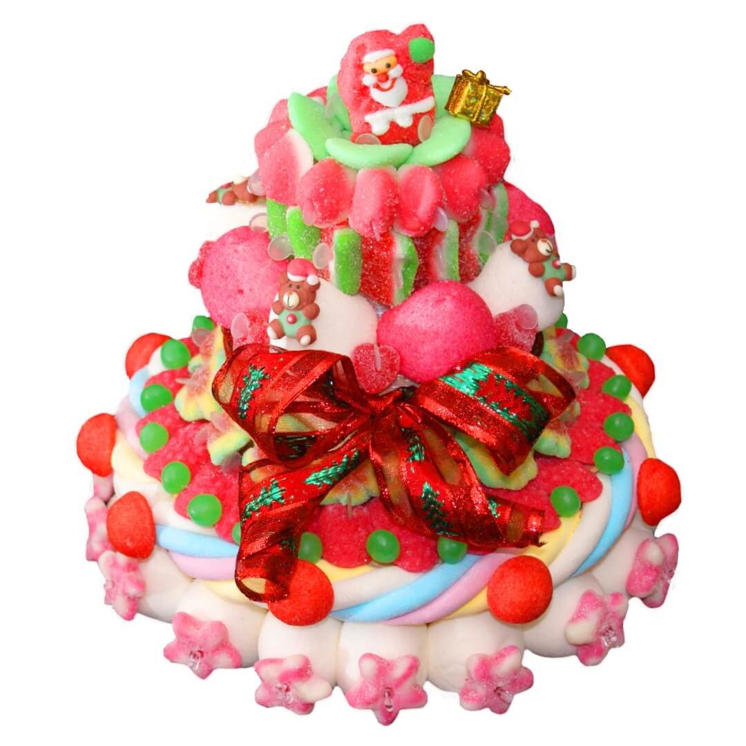 Piece Montee De Noel Gateau Au Bonbons