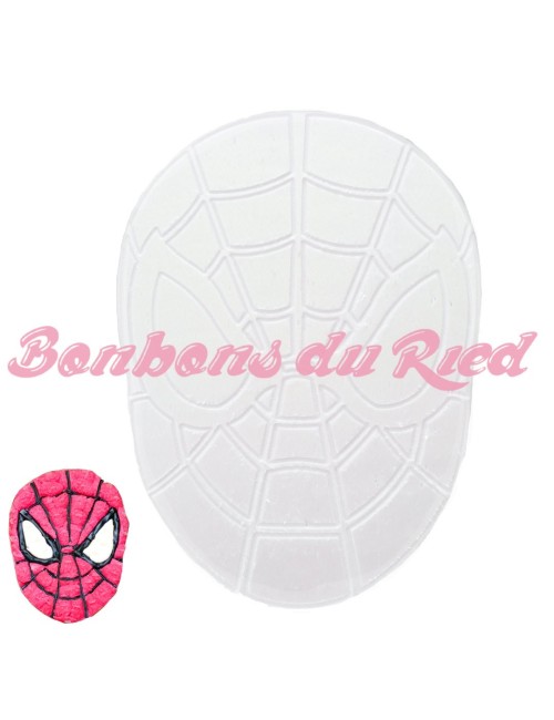 forme spidermann en polystyrène pour gateau bonbon