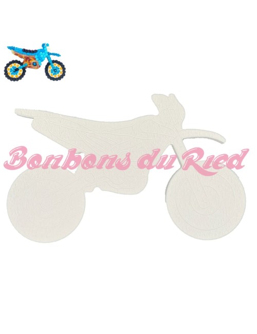Support pour gateau moto cross en bonbons Support pour gateau moto cross en bonbons