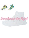 support en polystyrène converse basket