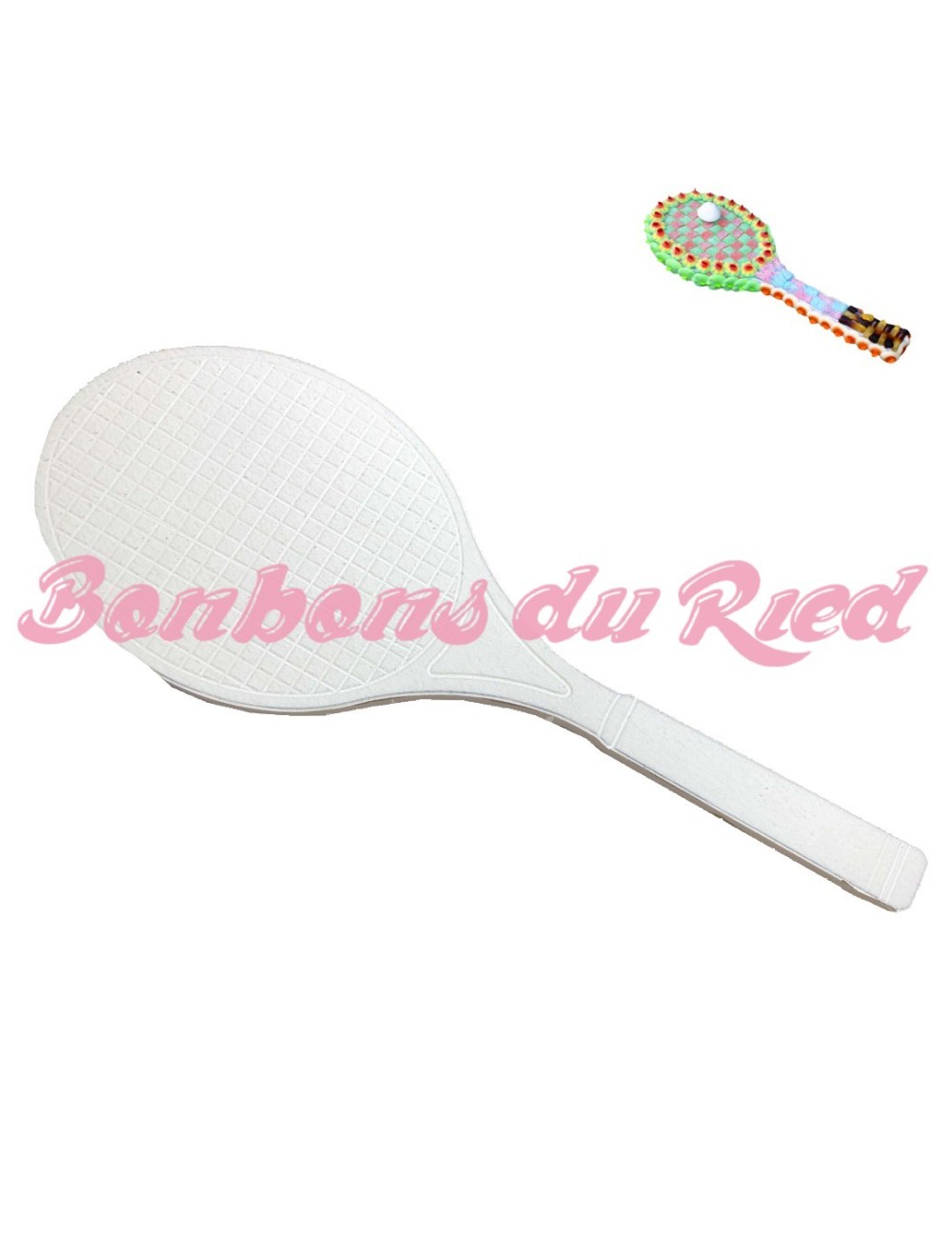 Support pour gateau bonbon raquette de tennis Support pour gateau bonbon raquette de tennis