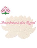 fleur de lotus support polystyrène gateau bonbon