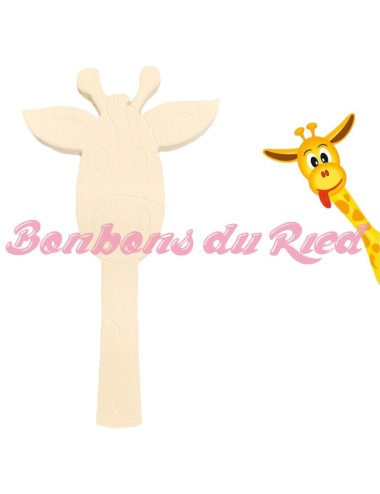 gateau bonbon polystyrène girafe