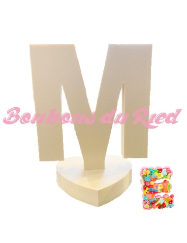 Lettre polystyrène 3D